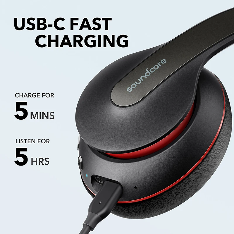 Headphone Bluetooth Nirkabel Anker 
