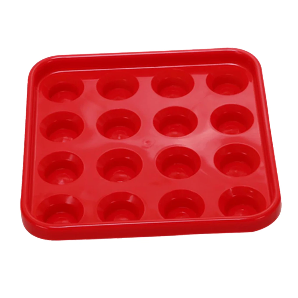 2Pcs Billiards Snooker Pool Ball Tray For 16 Balls, 2