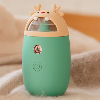 

4 in 1 Elk Handy Warmer Hand Heater LED Light USB Chargeable Mobile Power Hand Heater Portable Water Spray Meter 7800MAh