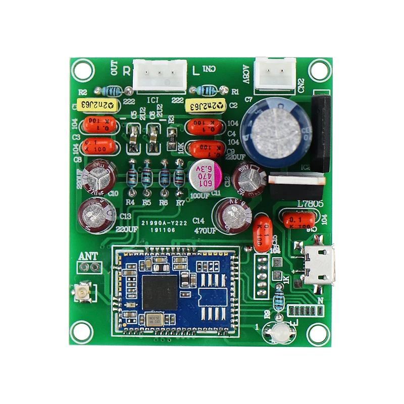 CSR8675 APTX декодер формата HD доска Bluetooth 5,0 PCM5102A Расшифровка Bluetooth APT-X APTX-LL A2DP AC DC USB
