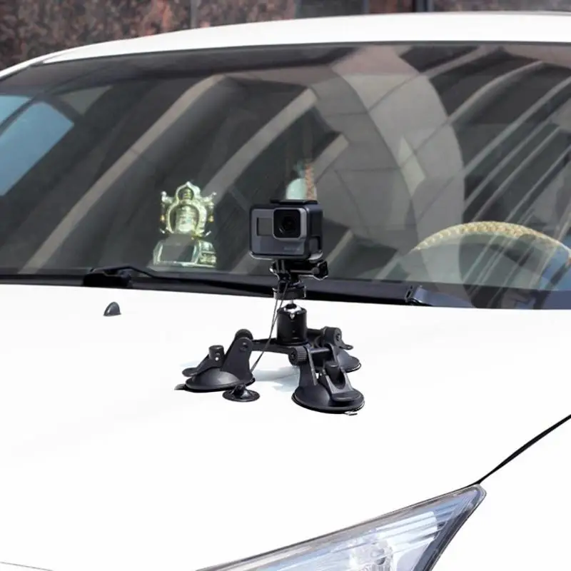 MountDog присоска для окна автомобиля для GoPro Hero 7 5 6 4 черные аксессуары автомобильное крепление для Eken H9r Yi 4K Sjcam Sj4000 Session