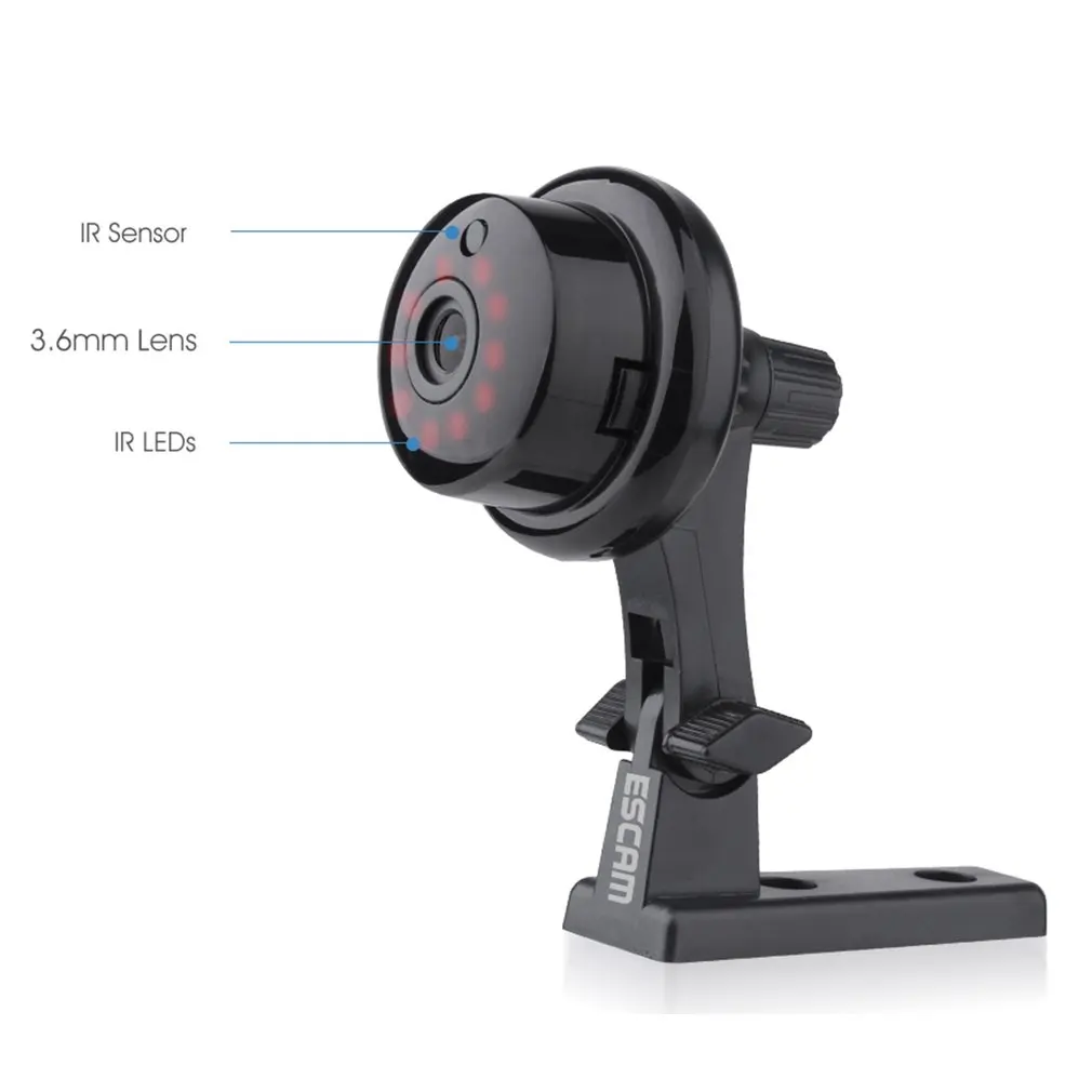 

Q6 HD 720P P2P WIFI Infrared Network Camera Home Security CCTV Surveillance Camera Night Vision Indoor Baby Monitor IR Camera