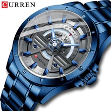 Aliexpress - CURREN NEW Fashion Casual Quartz Stainless Steel Watches Date and Week Clock Male Creative Branded Wristwatch for Mens Reloj