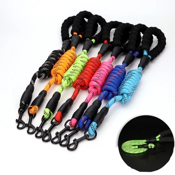 

Durable Dog Leash Golden Retriever Medium Large Dog Collar Leashes Strong Reflective Lead Rope For Labrador Husky Rottweiler