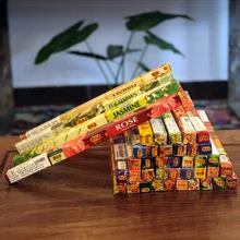 S 6/12/25 маленький bxoes ароматическая палочка белый мудрец ароматические палочки освежитель воздуха и медитации ладан 8 г/кор. Индийские благовония