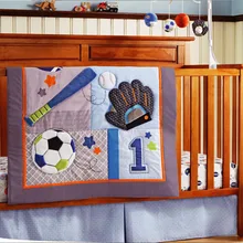 5 компл./шт. Хлопок бампер матрас крышка кроватки постельные принадлежности набор мальчик девочка Печать пеленки мешок Одеяло Колыбель для новорожденных одеяла детские постельные принадлежности