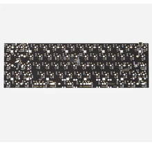Kbdfans kbd67 pcb de solda 68 teclas teclado mecânico pcb qmk underglow
