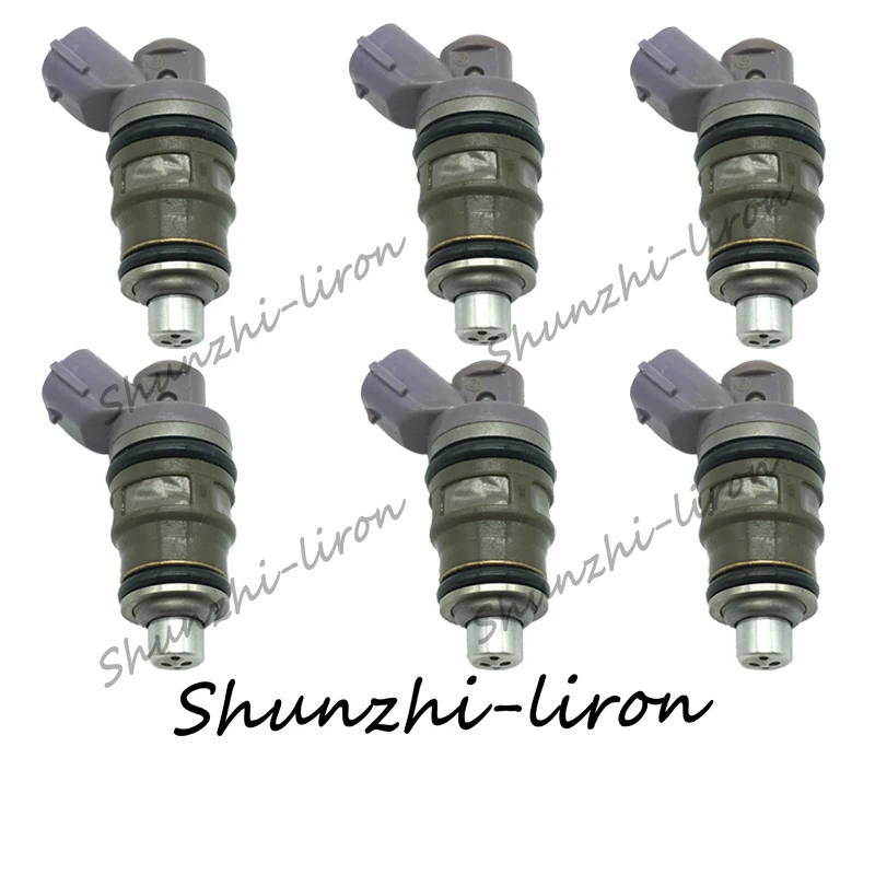 

6pcs Fuel Injector Nozzle For TOYOTA Previa 1991-1997 2.4L L4 Estima OEM:23209-79045 23250-76010 2320979045 2325076010