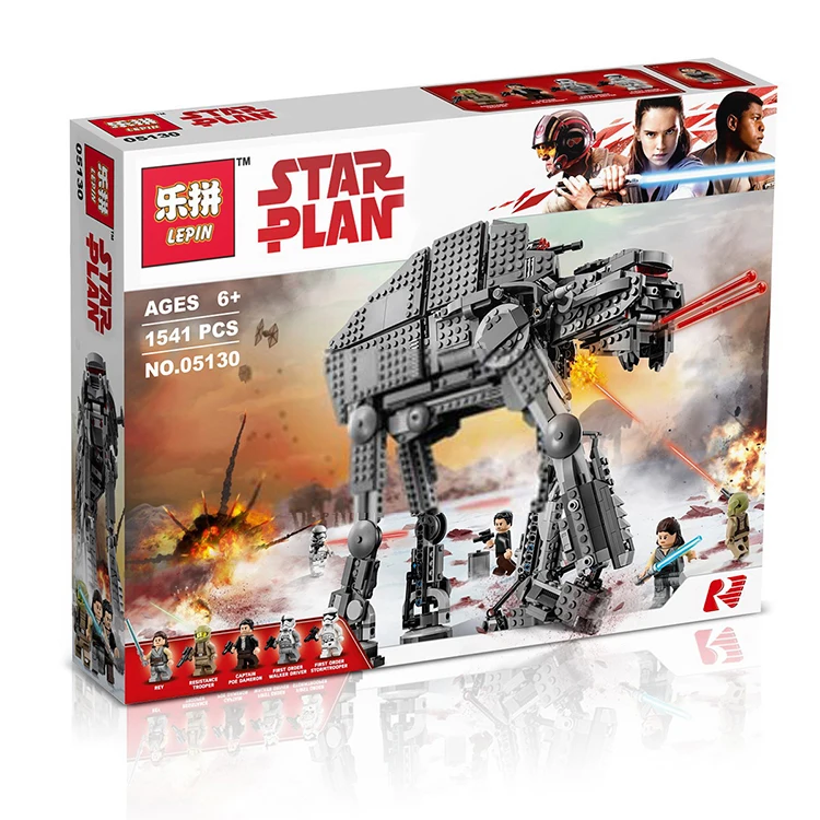 Najtaniej Nowy 05130 Legoinglys seria gwiezdnych wojen pierwsze zamówienie ciężkie szturmowe klocki budowlane 75189 Starwars zabawki