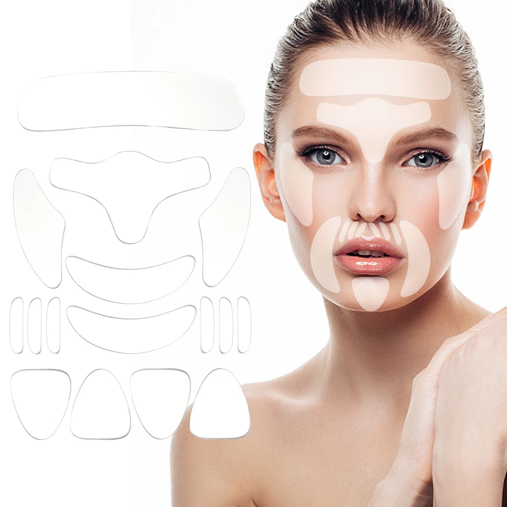 

Многоразовые силиконовые удаление морщин наклейки уход за кожей лица лоб Шея глаз крем для лица против морщин и патч щеки для лица и подбородка Подъемные Инструменты дропшиппинг