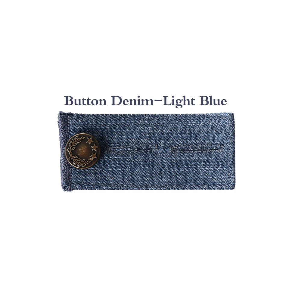Style 3-Light Blue 1 шт. хлопок унисекс брюки пояс удлинитель для ремня безопасности плотно прилегающая пуговица Крючки одежда, юбки джинсы аксессуары для беременных Швейные аксессуары - Цвет: Style 3-Light Blue