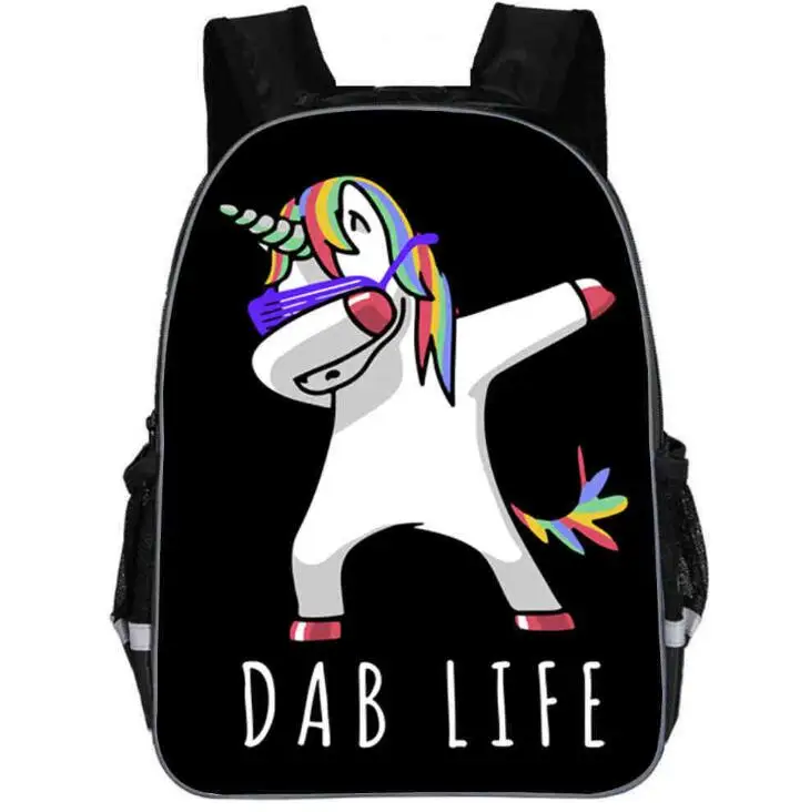 Рюкзак с единорогом, Dab Pony, радужная лошадь, для подростков, для мальчиков и девочек, для малышей, для детей, школьные сумки, для мужчин и женщин, Mochila Bolsa