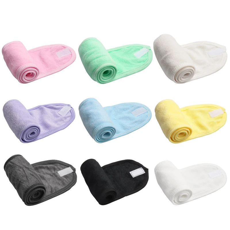 

Soft Hair Band Holder Washing Headband Elastic Head Scarf Face Eyelash Extension Bath Spa Lovely Makeup Accessories