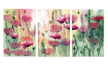 

Multi-picture 5D DIY Diamond Painting Triptych 3pcs Diamond Painting Flower Diamond Mosaic Peony Handmade Decoration Home