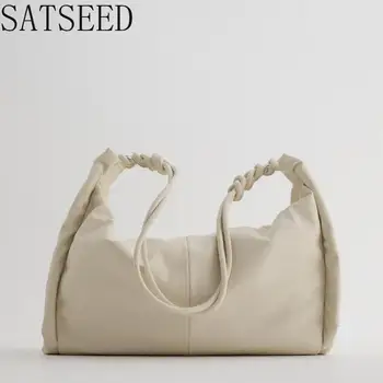 

2020 New Female Bag Autumn and Winter Simple and Versatile Portable Underarm Bag Large Capacity Large Bag Shoulder Shopping Bag