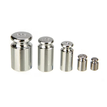

5pcs/set Precision Calibration Set Chrome Plating Scale Weights Set 1g 2g 5g 10g 20g Grams For Home Tool