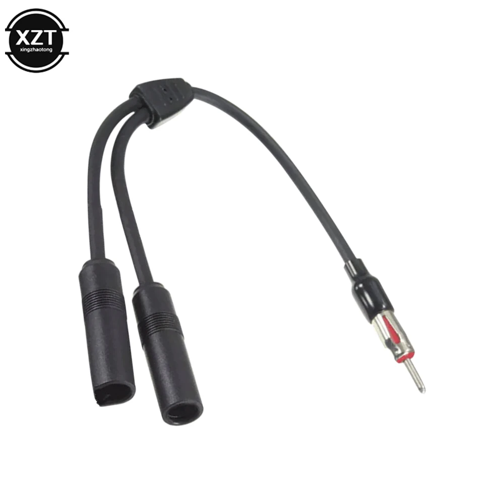 Adaptador De Antena De Coche ISO A DIN - Compatible Con Audi, VW, BMW, Opel, Renault, Ford, 12V