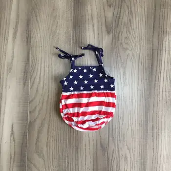 

baby girls summer slip romper infant baby july 4th romper baby girls stars and tripes romper