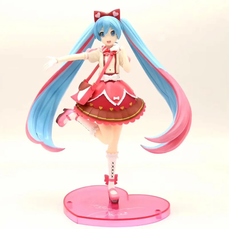 

Bandai Hatsune Miku Dress Standing Posture Anime Figure PVC Boxed Model Decoration Toy Adult Child Gift