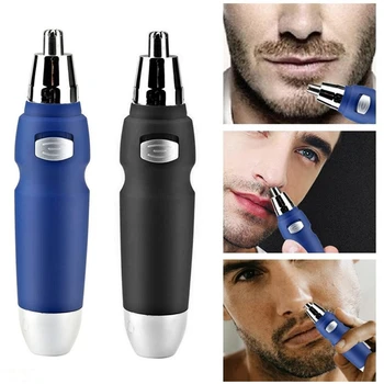 

2 Pcs Electric Shaving Nose Ear Trimmer Safety Face Care Nose Hair Trimmer for Men Shaving Hair Removal Razor