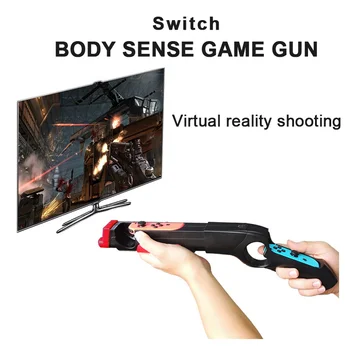 

Game Gun grip Controller Handle Grips Compatible For Nintendo Switch NS Joystick Games Gamepad Accessories