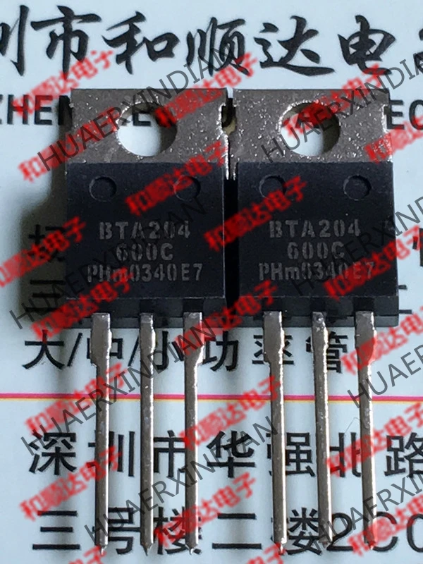 5 шт. новые оригинальные BTA204-600C TO-220