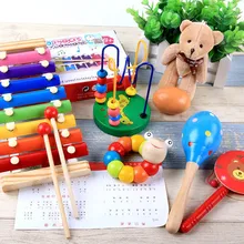 Детская музыкальная шкатулка для младенцев, игрушка для фортепиано, ксилофон для девочек и мальчиков, детский ударный инструмент, музыкальное раннее образование