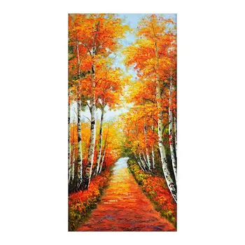 

Tree-lined trail Diamond Painting Scenic Birch forest Round Full Drill Nouveaute DIY Mosaic Embroidery 5D Cross Stitch gifts