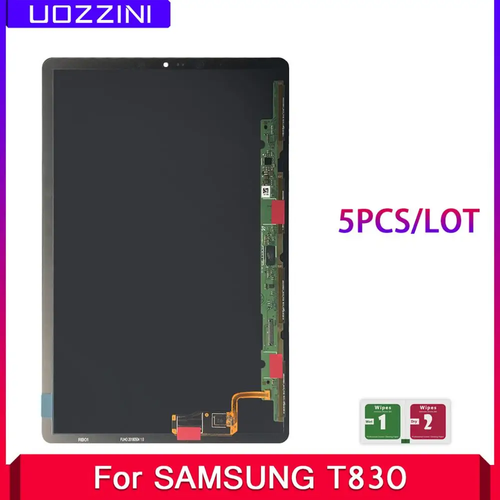 5 шт. ЖК-дисплей для samsung Galaxy Tab S4 10,5 T830 T835 сенсорный экран дигитайзер Сенсорная панель Полная сборка