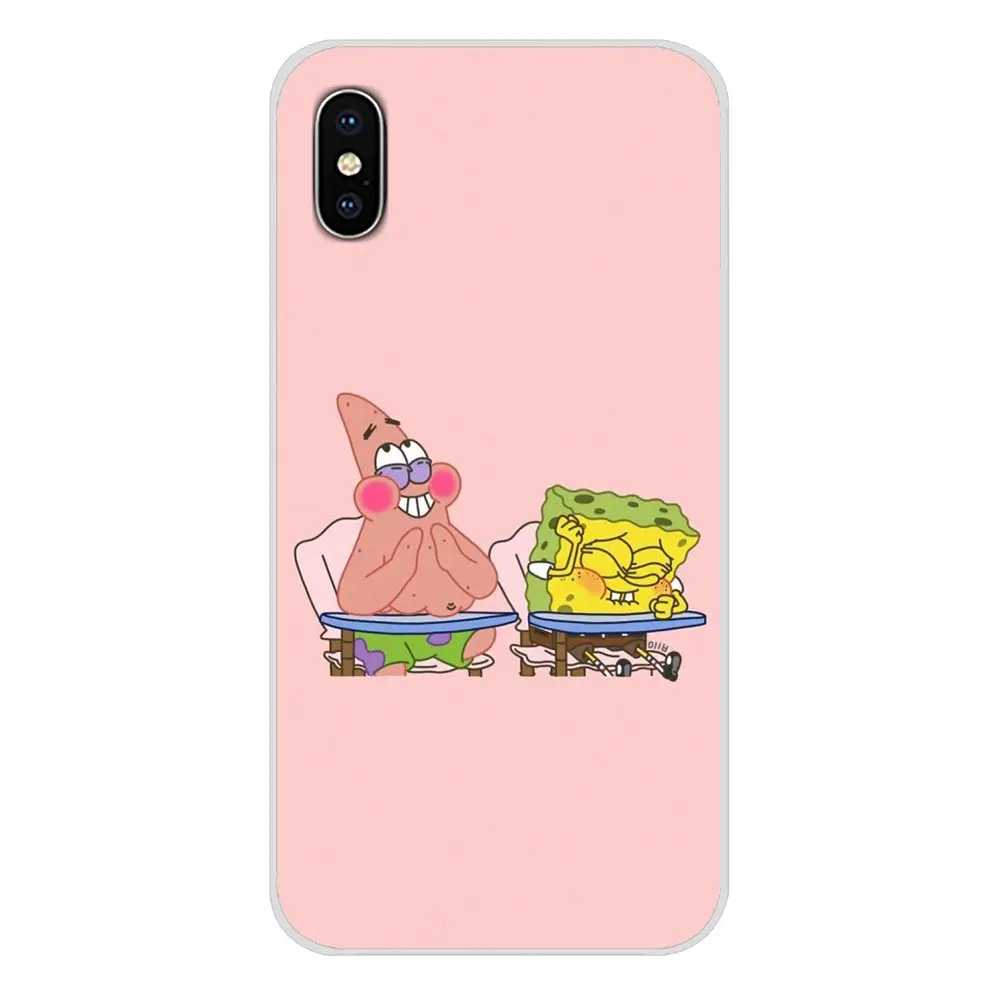 images 11 Для Apple iPhone X XR XS MAX 4 4S 5 5S 5C SE 6 6 S 7 8 Plus ipod touch 5 6 Губка Боб Квадратные Штаны аксессуары чехлы для телефонов Чехлы - Цвет: images 11