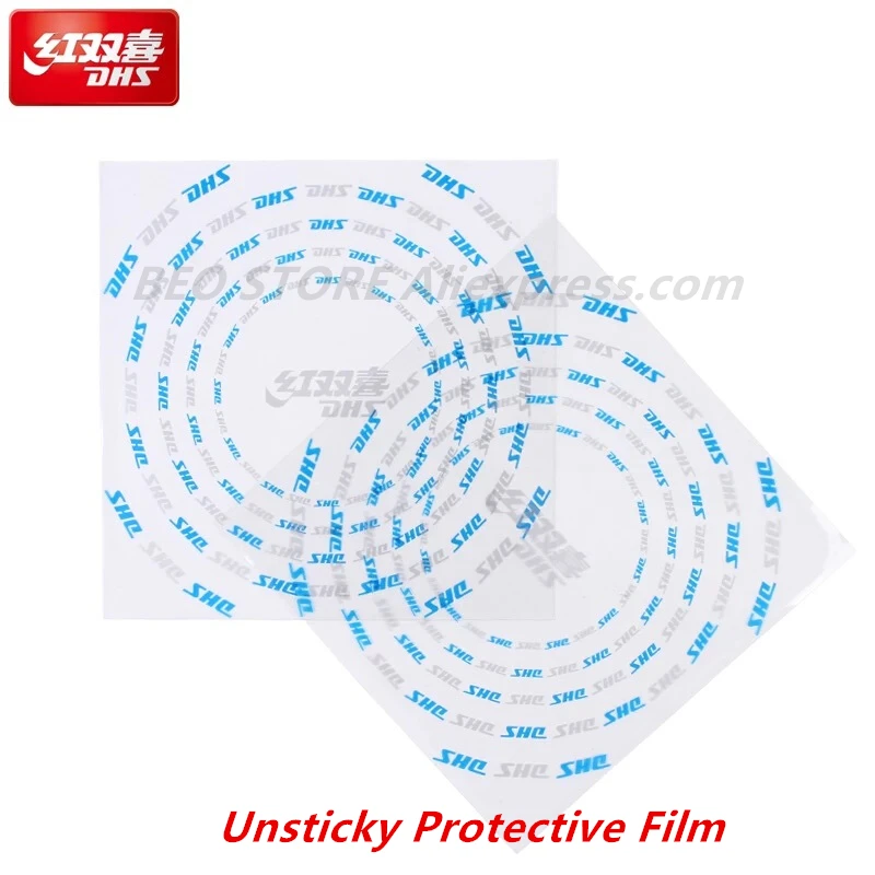 10-Piece Table Tennis Paddle Protective Film Set