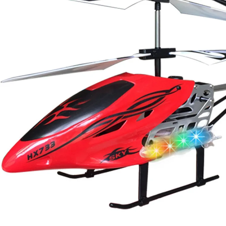 

New Style Alloy Drop-resistant Electric Remote Control Airplane Children's 3-Channel Airport Model Toy Helicopter