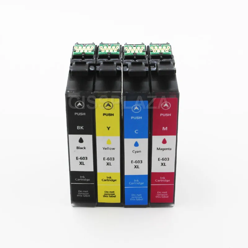 CISSPLAZA 2SETS Europe T603XL 603XL full Ink Cartridge with Chip