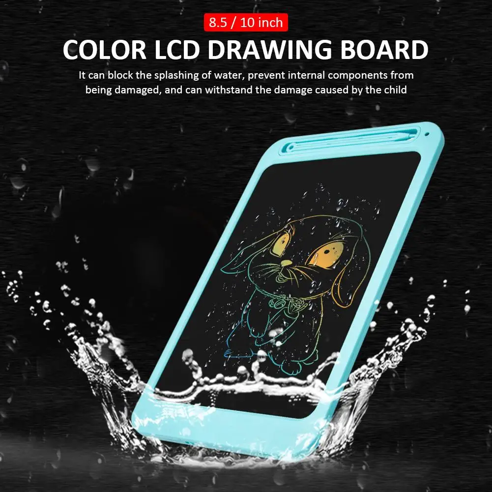 

Light Energy Electronic Small Blackboard 8.5 Inch Color LCD Drawing Board Home Graffiti Board Painting Write Handwriting Board
