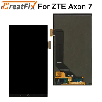 

Original AMOLED For ZTE Axon 7 LCD display touch screen digitizer Assembly for zte A2017 A2017U A2017G Axon7 LCD with frame