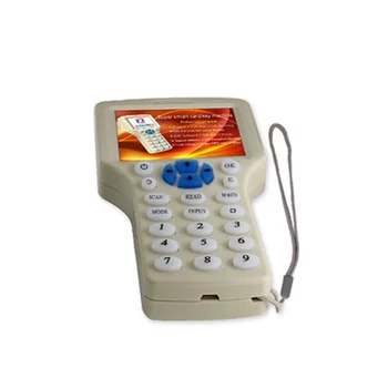 

10 English Frequency Heldhold Rfid Cloner Reader Button Copier USB Interface Duplicator T5577 Access Card Uid Key Fob keyfob