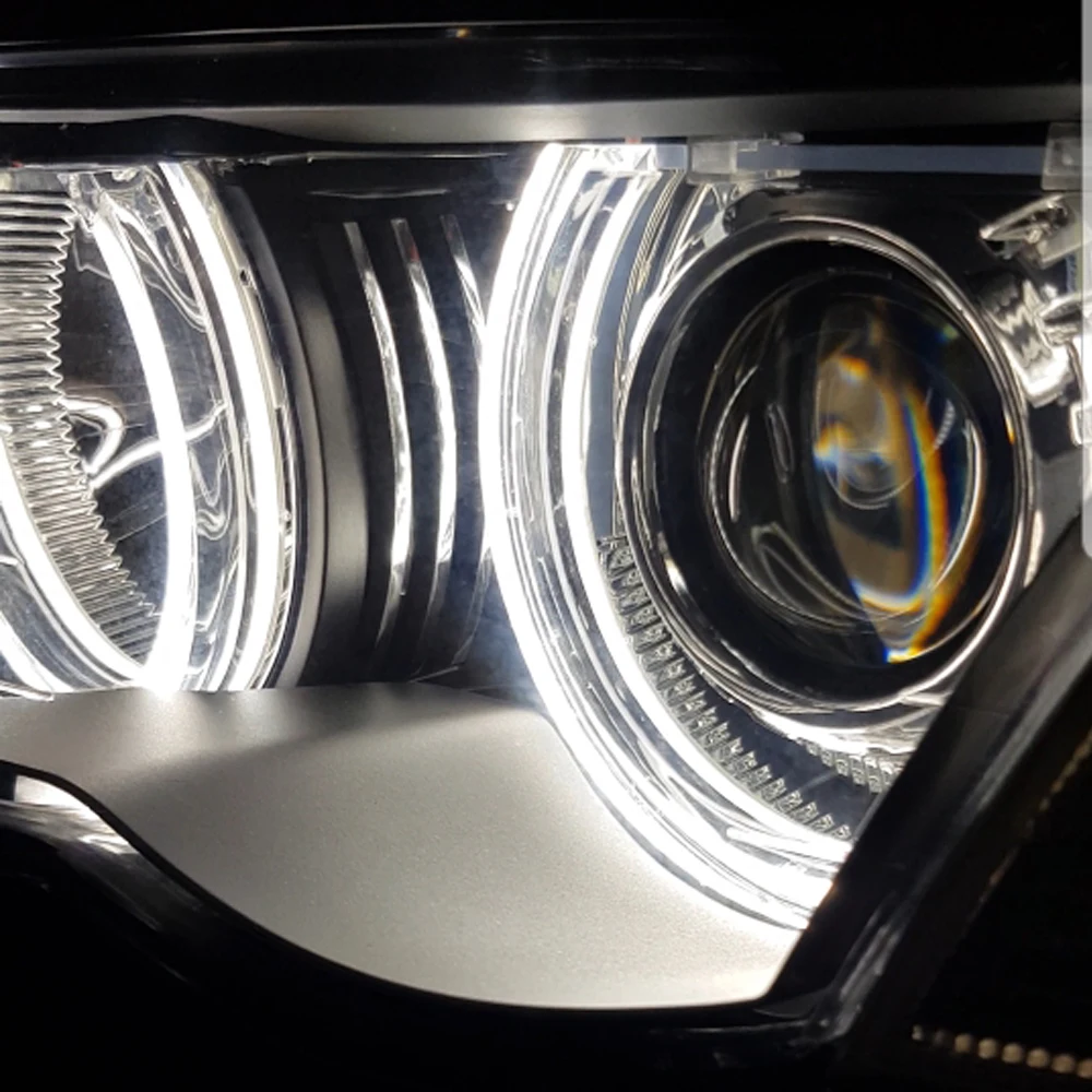 1 комплект Ксеноновые галогенные линзы для BMW E36 E38 E39 E46 M3 E90 E91|Аксессуары фар авто| |