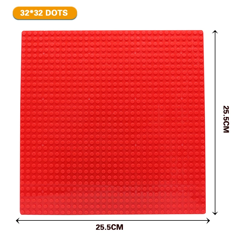 32*32 Dots Classic Base Plates Plastic Bricks Baseplates Building Toys City Building Blocks DIY Bricks Construction Toys Gift 33