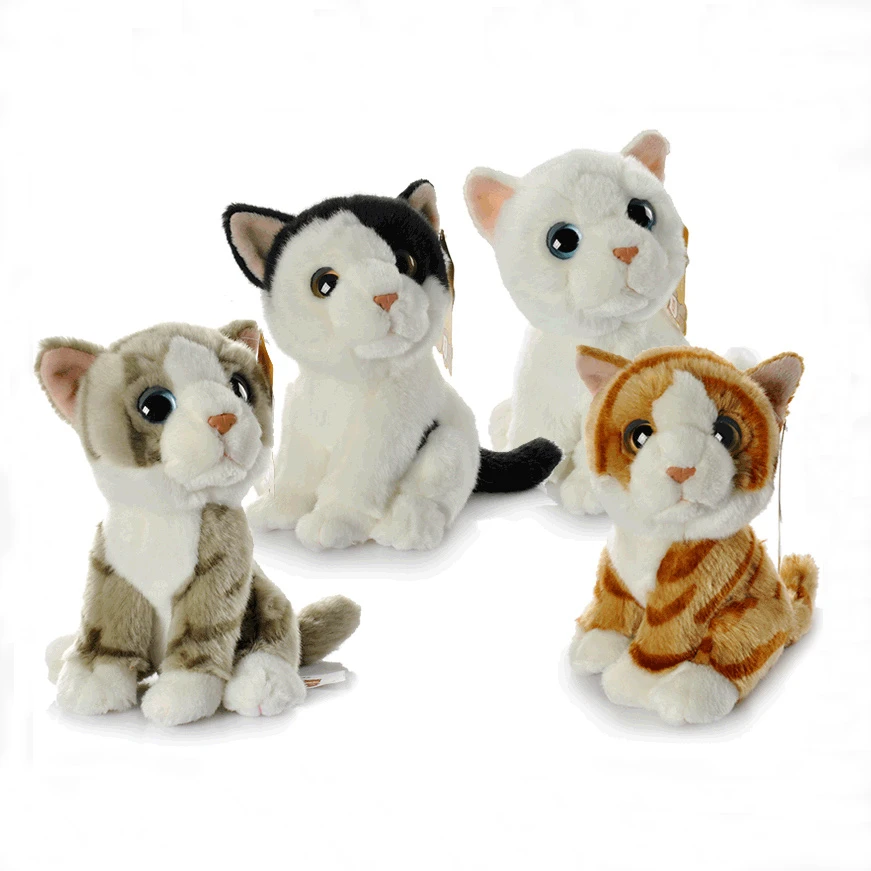 white cat soft toy