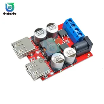 

DC-DC 12V 24V Car Charger 8V-35V 5V 8A Power Step Down Module Dual USB Mobile Phone Fast Charger Charging Board