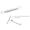 10PCS Children Trampoline springs Jgalvanized steel umping bed  stretching spring  For 4.57feet/5.51fft/6.5feet/7.01feet/8.27eet 3
