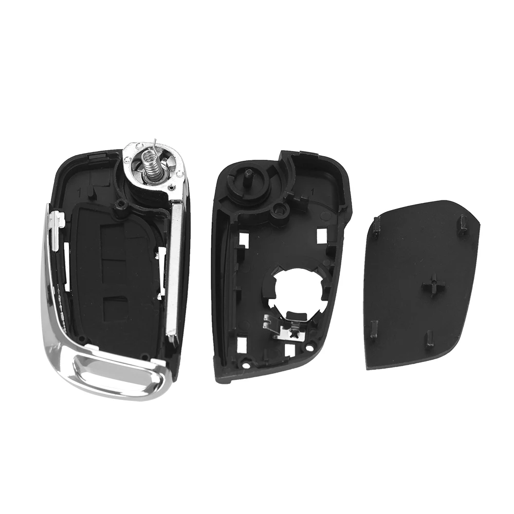 KEYYOU 2 кнопки складной ключ крышка для Citroen C2 C3 C4 C5 C6 C8 модифицированный флип-пульт дистанционного ключа автомобиля корпус CE0536 VA2 лезвие