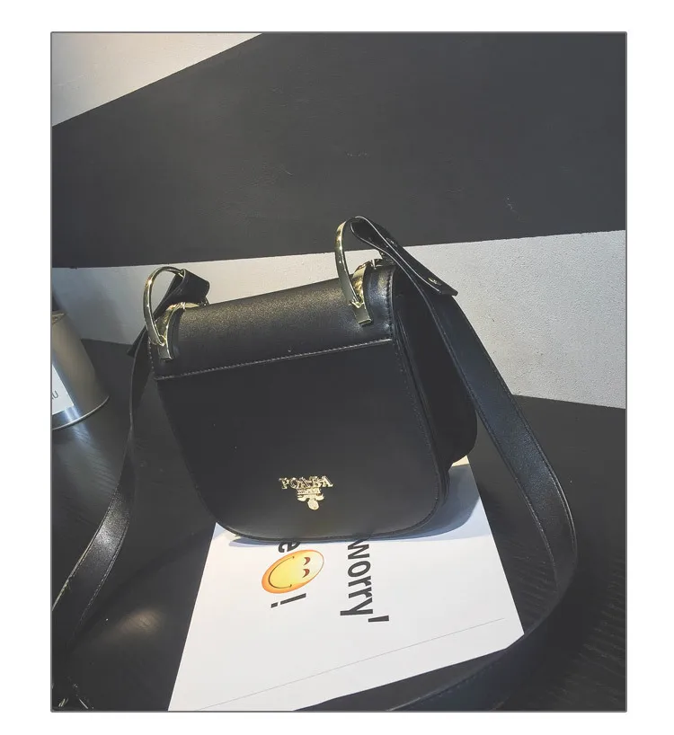 

2017 New Style Korean-style Fashion Simple Contrast Color Shoulder Bag Trend Versatile Shopping Handbag