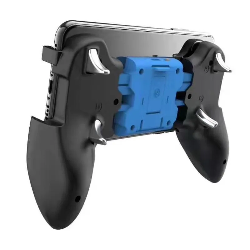  AMS-2-In-1 4.2 Bluetooth Pubg Controller Gamepad Controller Shooter Controller with Holder for Ios