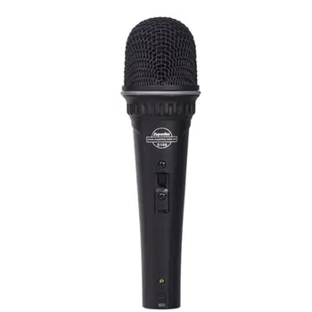 

Superlux D108A professional Dynamic Vocal Microphone for singing,speech and recording ,On/off switch with locking function