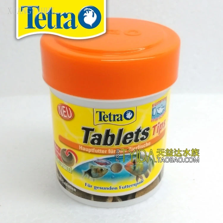 Tetra Tablets Tips for Middle-level Tropical fish Fish Food Feeder Aquarium