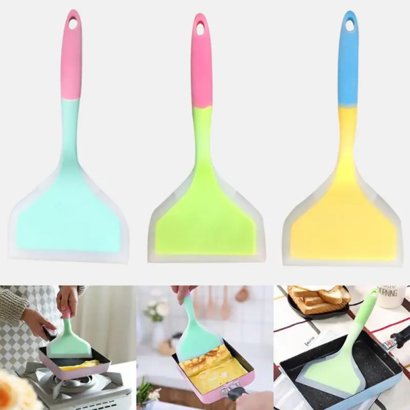 Food Grade Silicone Cooking Spatula Temperature Resistant Non-Stick Pan Turner Shovel Kitchen Multi Purpose Cook Utensil | Дом и сад