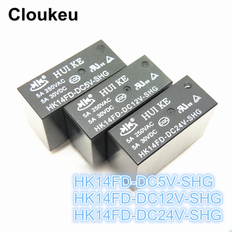 Реле DIP8 HK14FD- DC5V DC 24V -SHG 5V 12V 5A | Обустройство дома