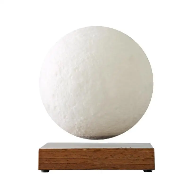 

Moon 3D Print Moonlight LED Night Light Creative Touch Switch Rechargeable Magnetic Levitation Light For Bedroom Lamp Gifts