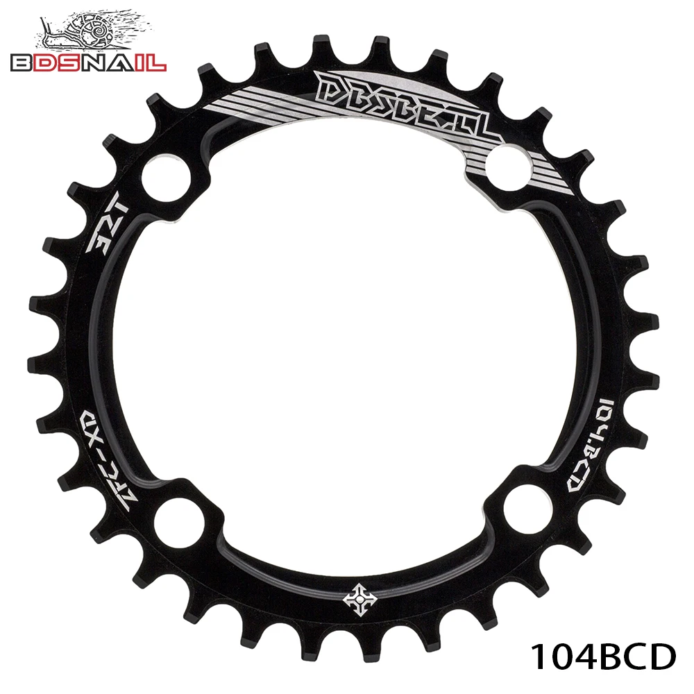 

104BCD Bicycle Chainring plato bicicleta mtb 104mm 32T Round Cycle Chainwheel 7075-T6 MTB Bike Circle Crankset Plate